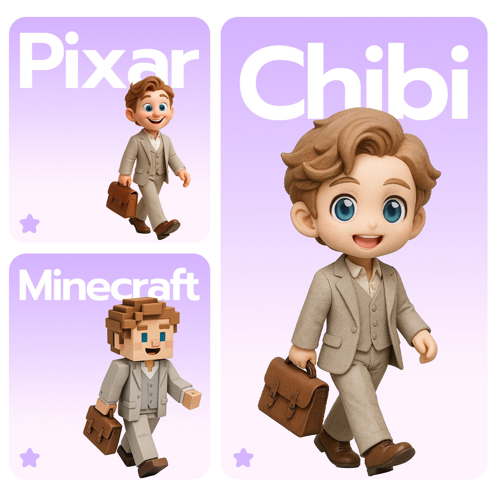 Custom 3D Figurine - From Any Photo