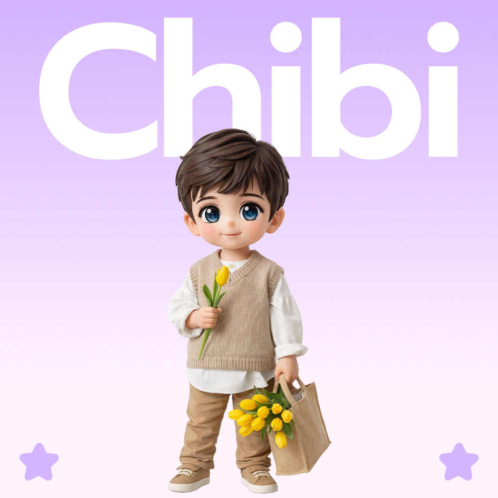 Custom Kids & Parent-Child 3D Figurine - Milestone Keepsake