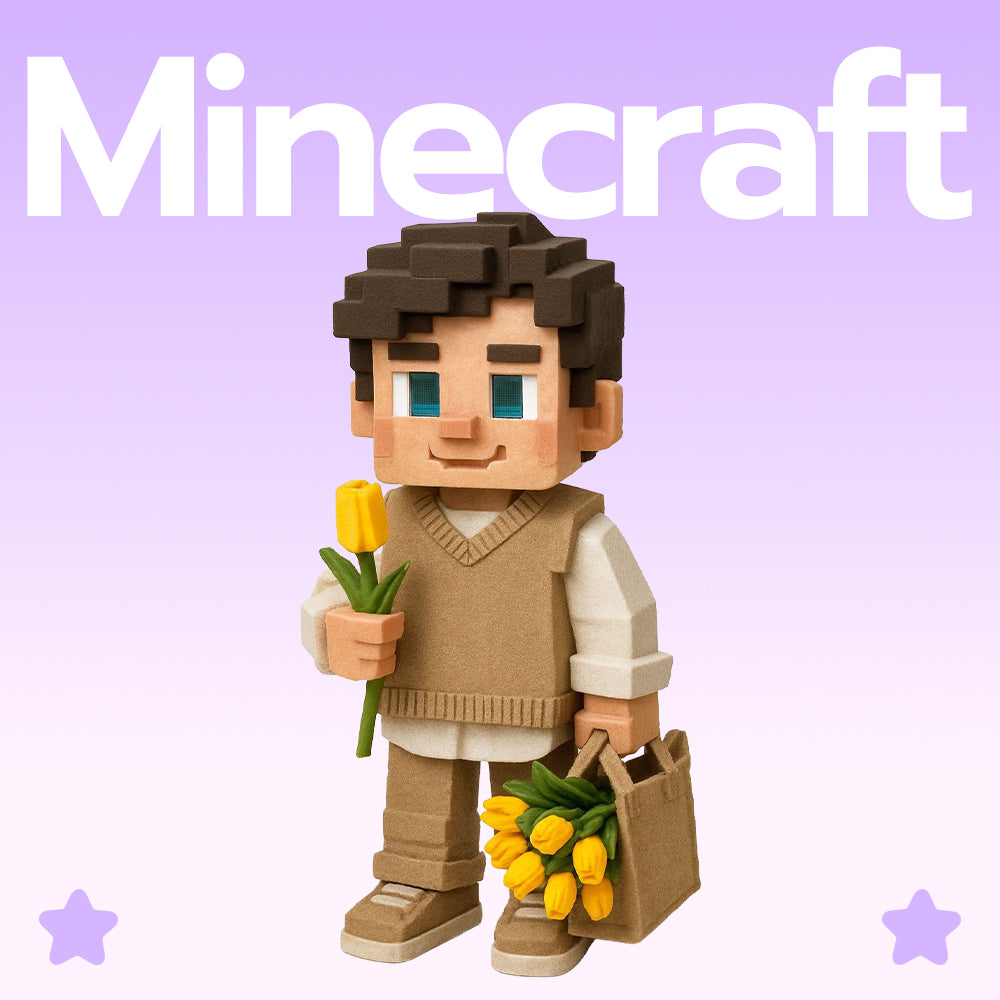 Custom Kids & Parent-Child 3D Figurine - Milestone Keepsake