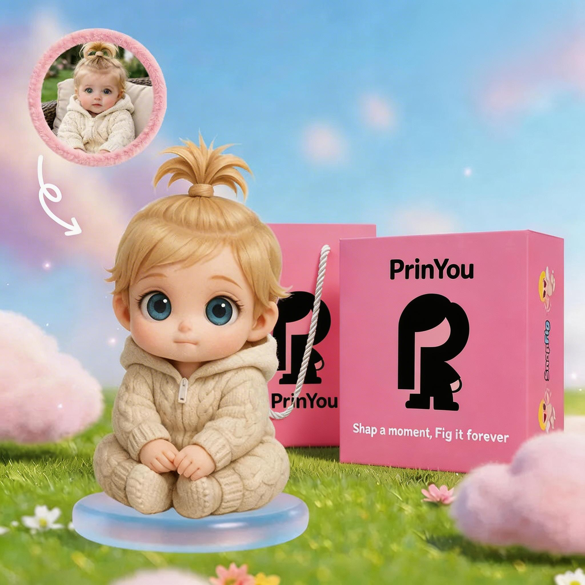 Custom Kids & Parent-Child 3D Figurine - Milestone Keepsake