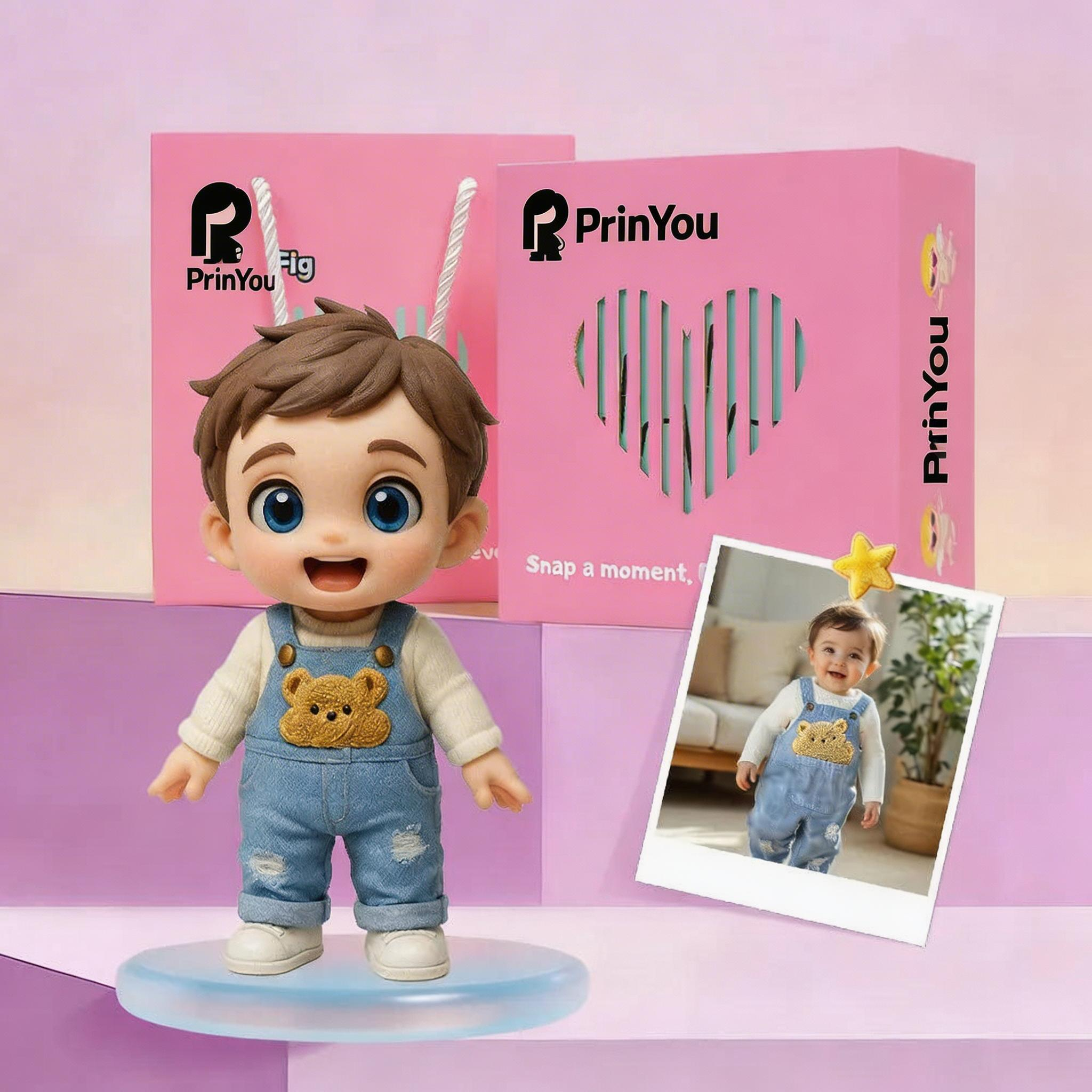 Custom Kids & Parent-Child 3D Figurine - Milestone Keepsake
