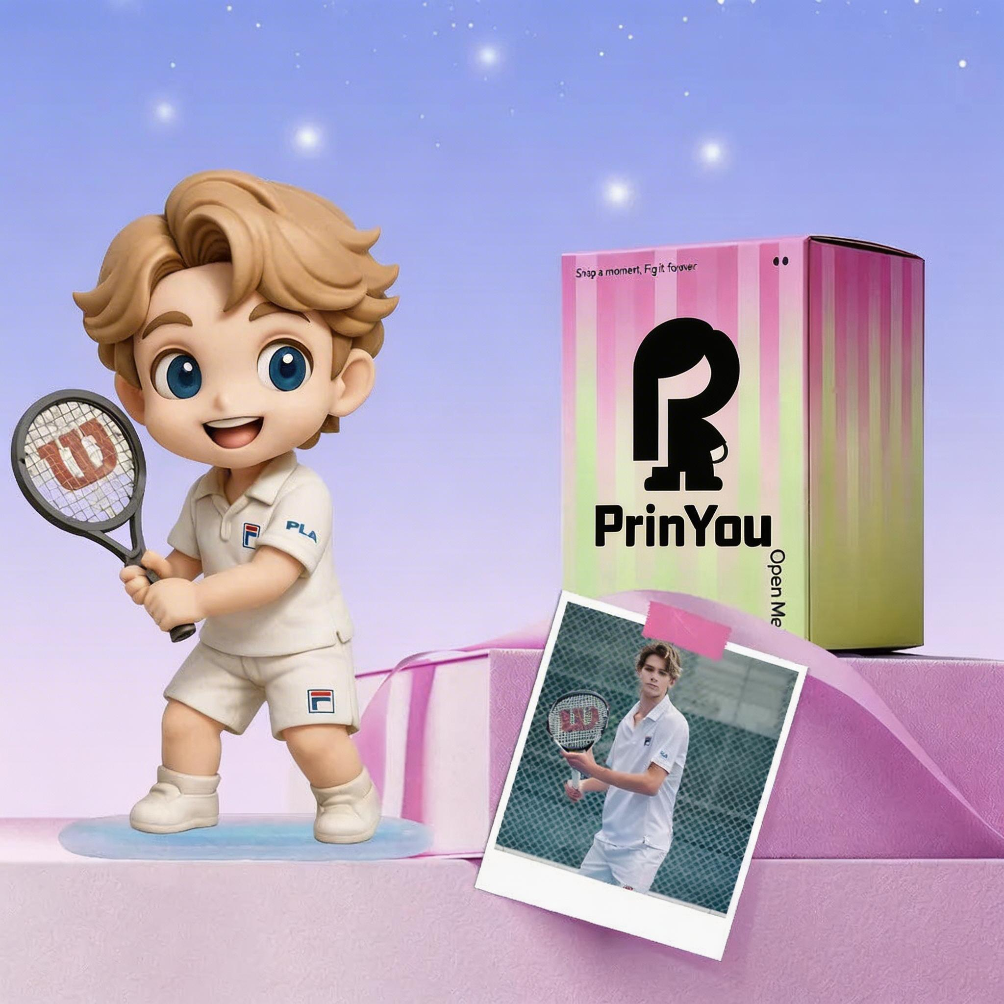 Custom 3D Figurine Gift Box: Premium Personalized Statue Set