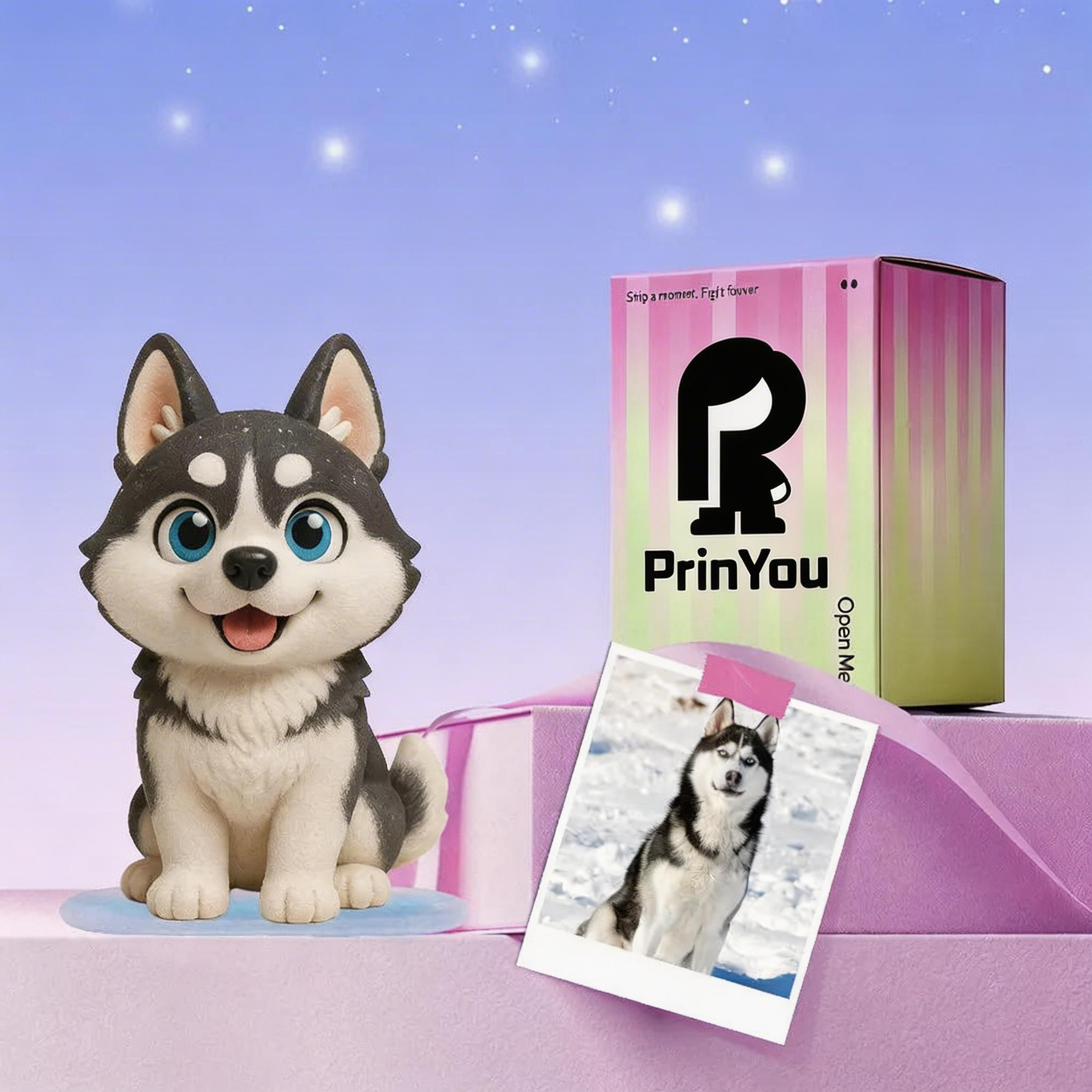 Custom 3D Pet Figurine - From Your Photo