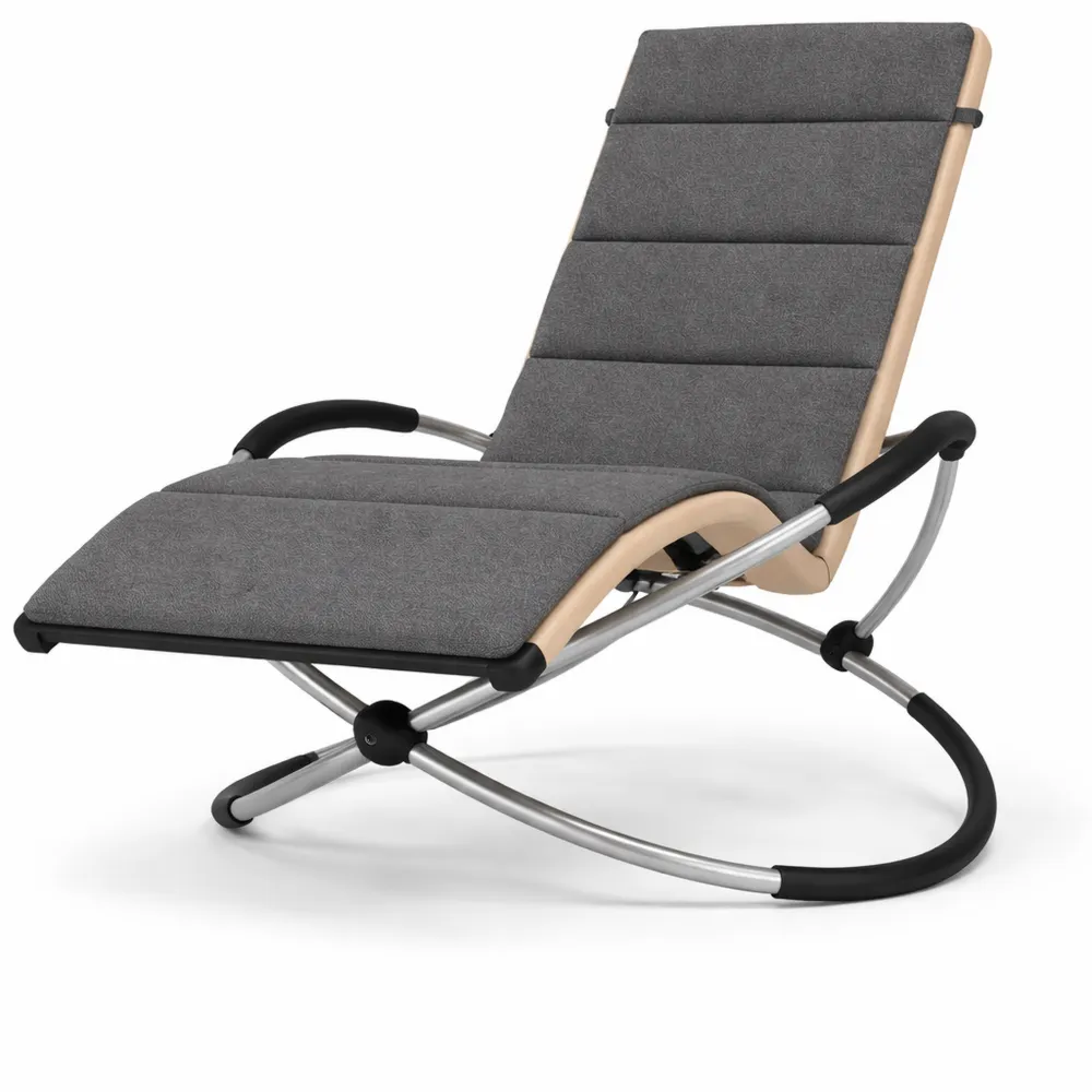 Chaise Longue Extérieure Inclinable Résistante aux Intempéries