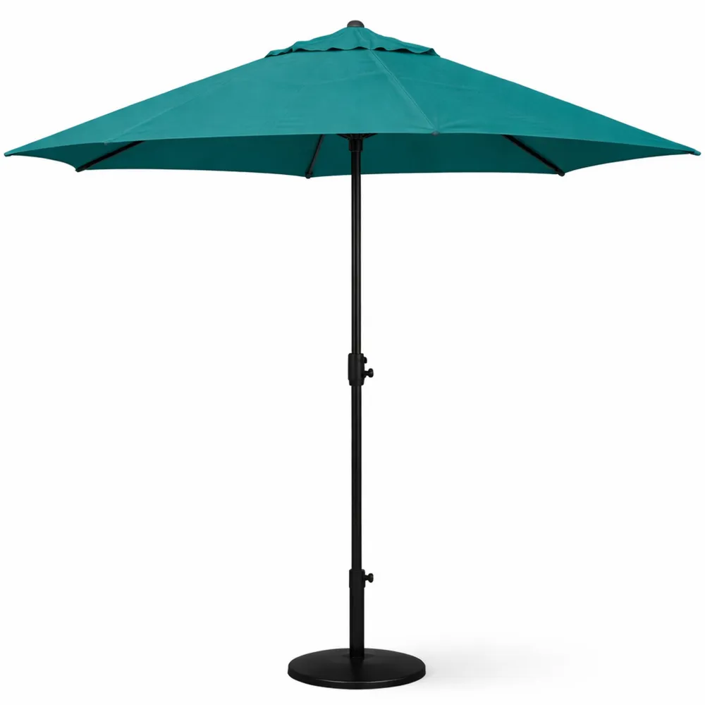 Parasol Carré Bleu 2,5x2,5m - Protection UV Élevée