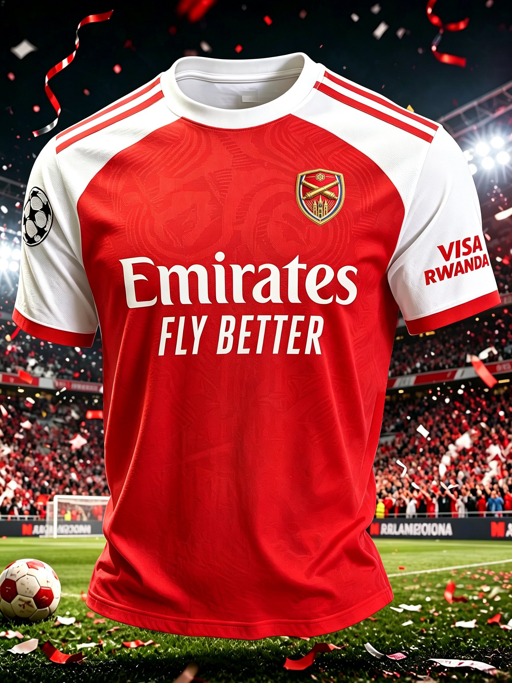 Men's Football Fans Printed Casual T-shirt