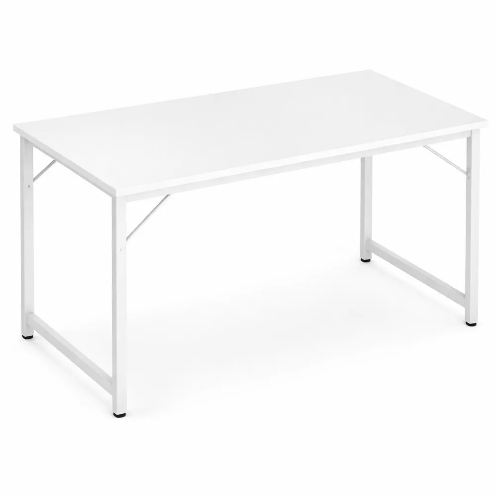 Bureau compact pour gaming et travail avec prises USB