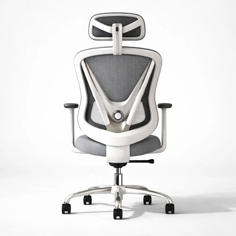 Chaise de Bureau Ergonomique avec Support Corset Réglable