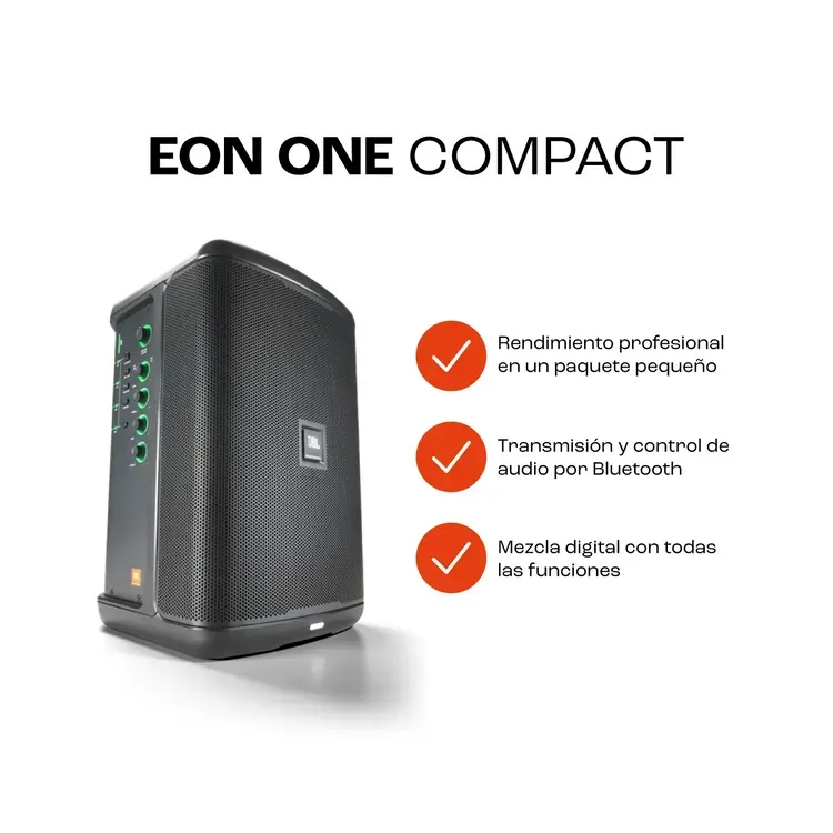 Parlante  Compacto Negro