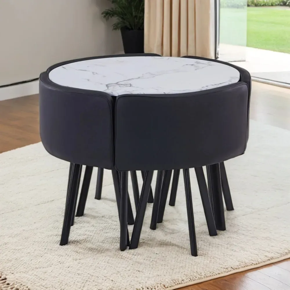 Juego De Comedor De Cocina 4 Sillas