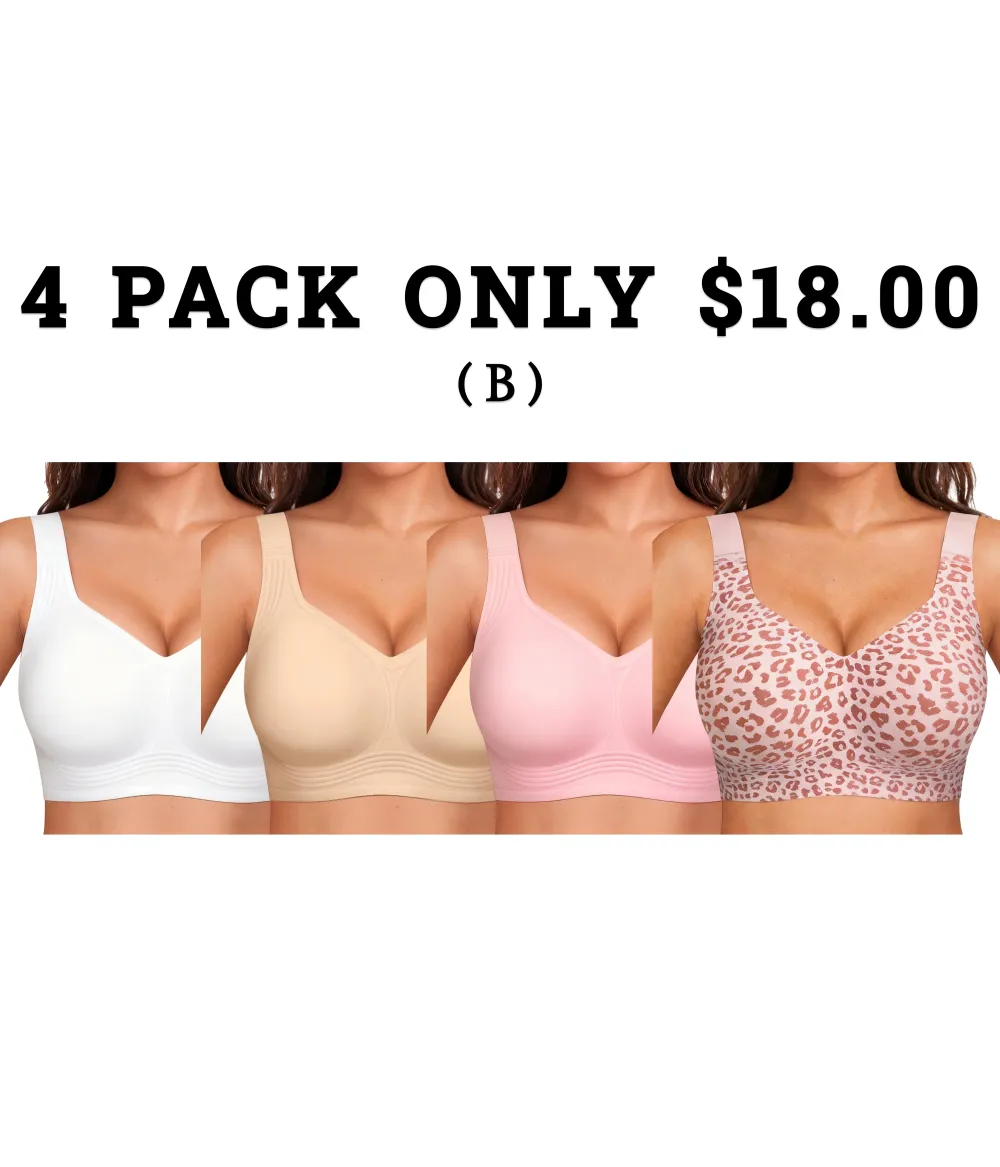 Women Jelly Bras Wirefree Full Coverage