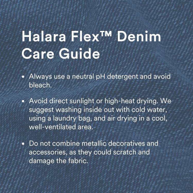 Halara Flex High Waisted Tummy Control Wide Leg Casual Jeans with Pockets