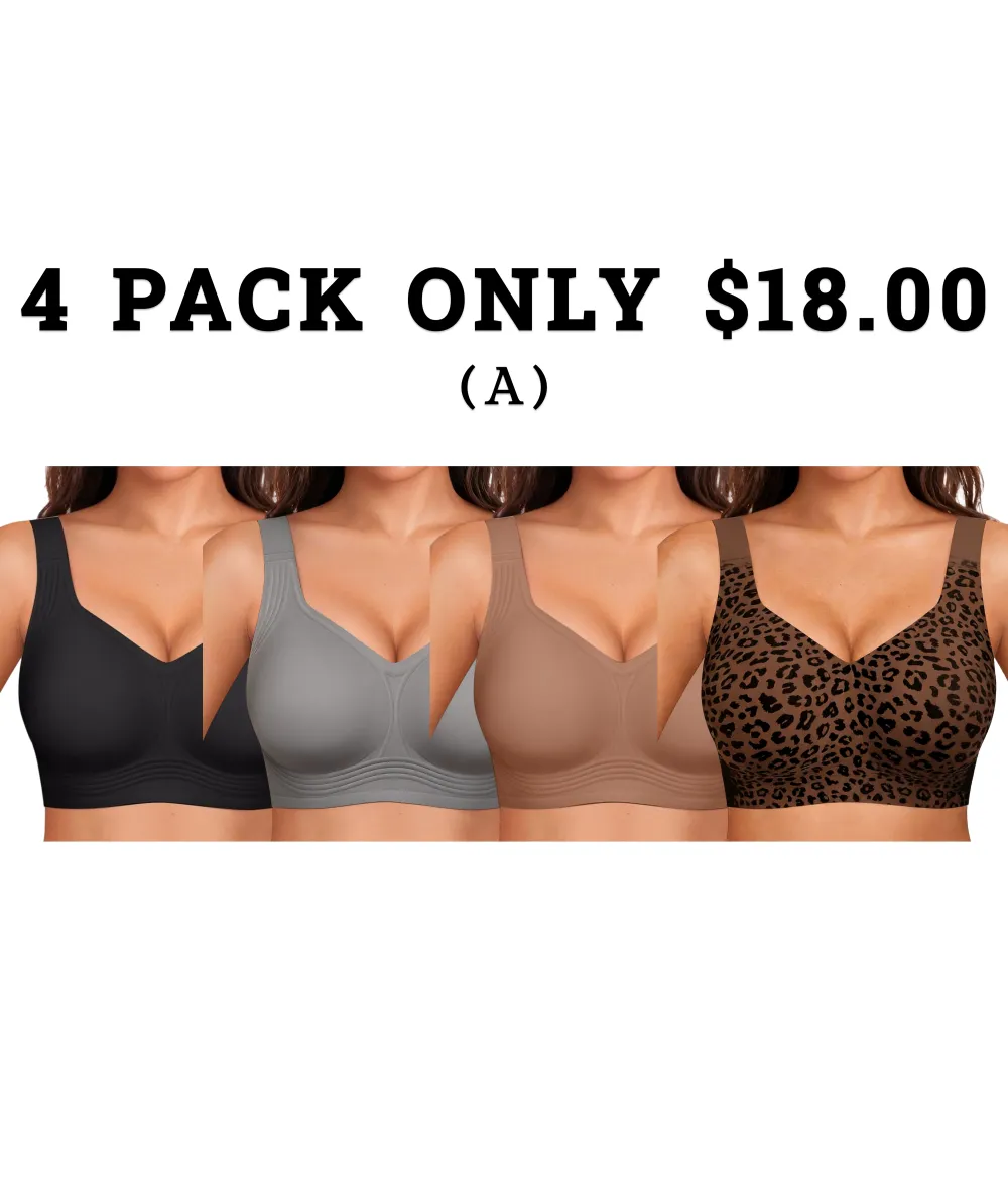 Women Jelly Bras Wirefree Full Coverage