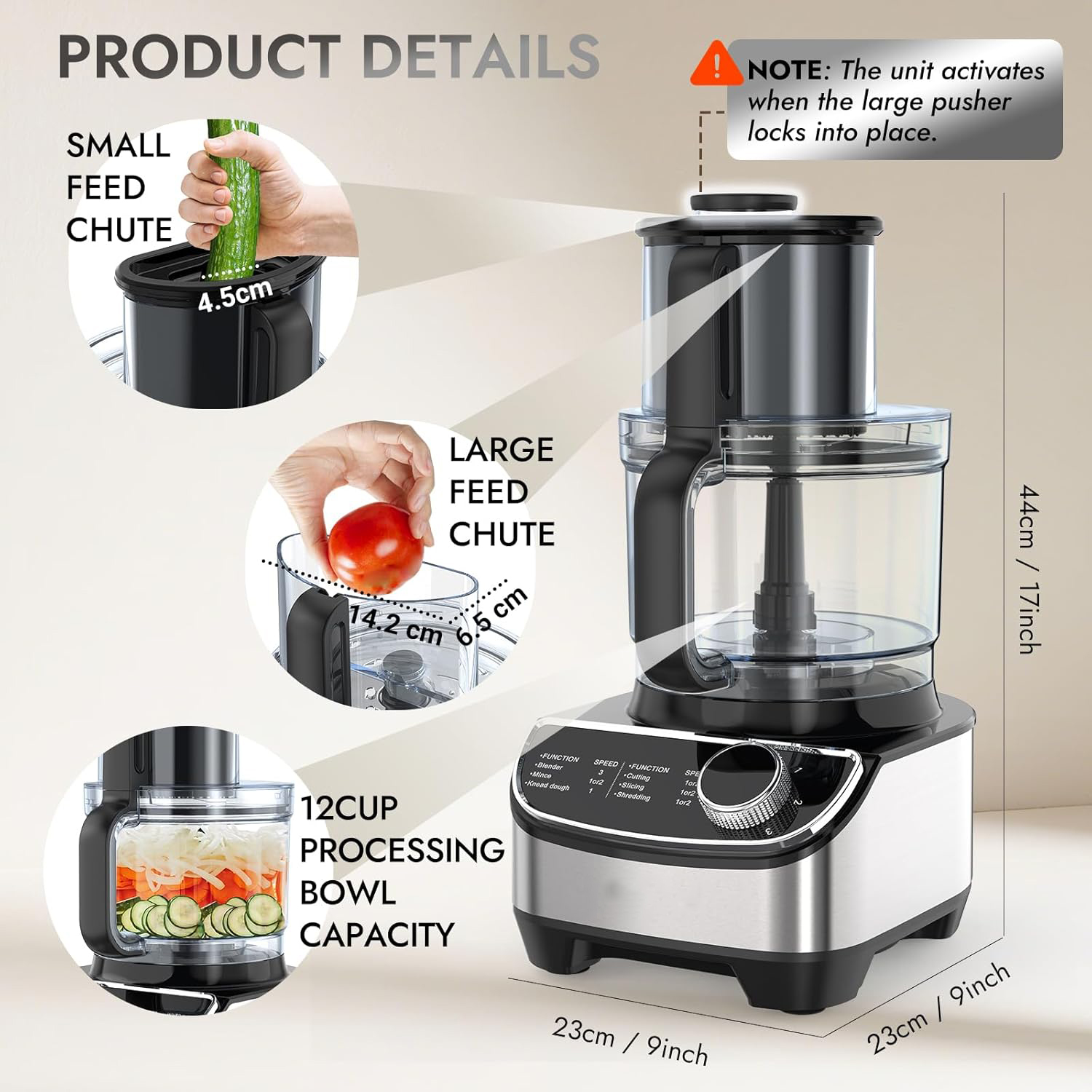 🔥End-of-Line 12-26 Cup Food Processor – Clearance Deal