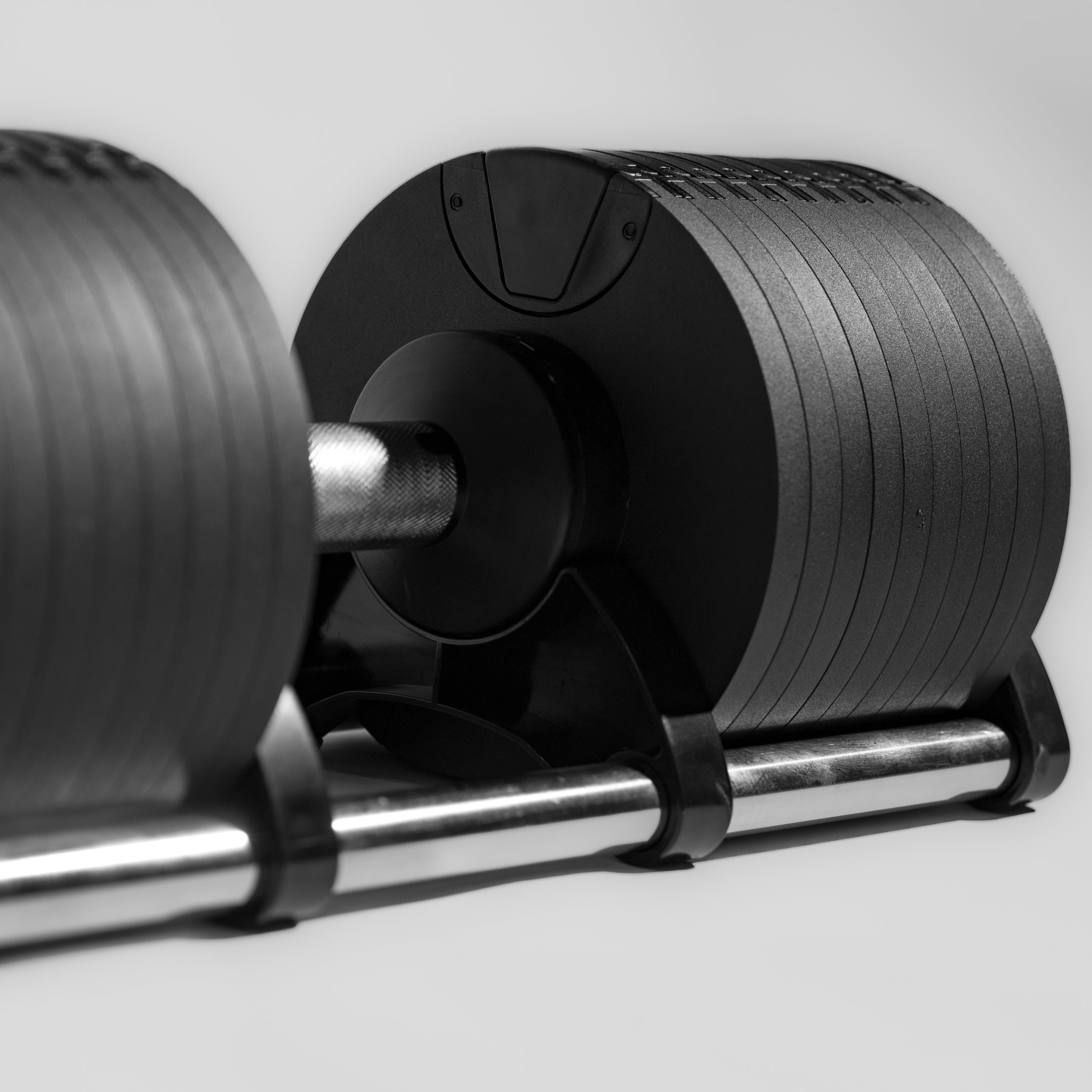 2-Piece Turn-Handle Adjustable Dumbbell 5-120lb Set