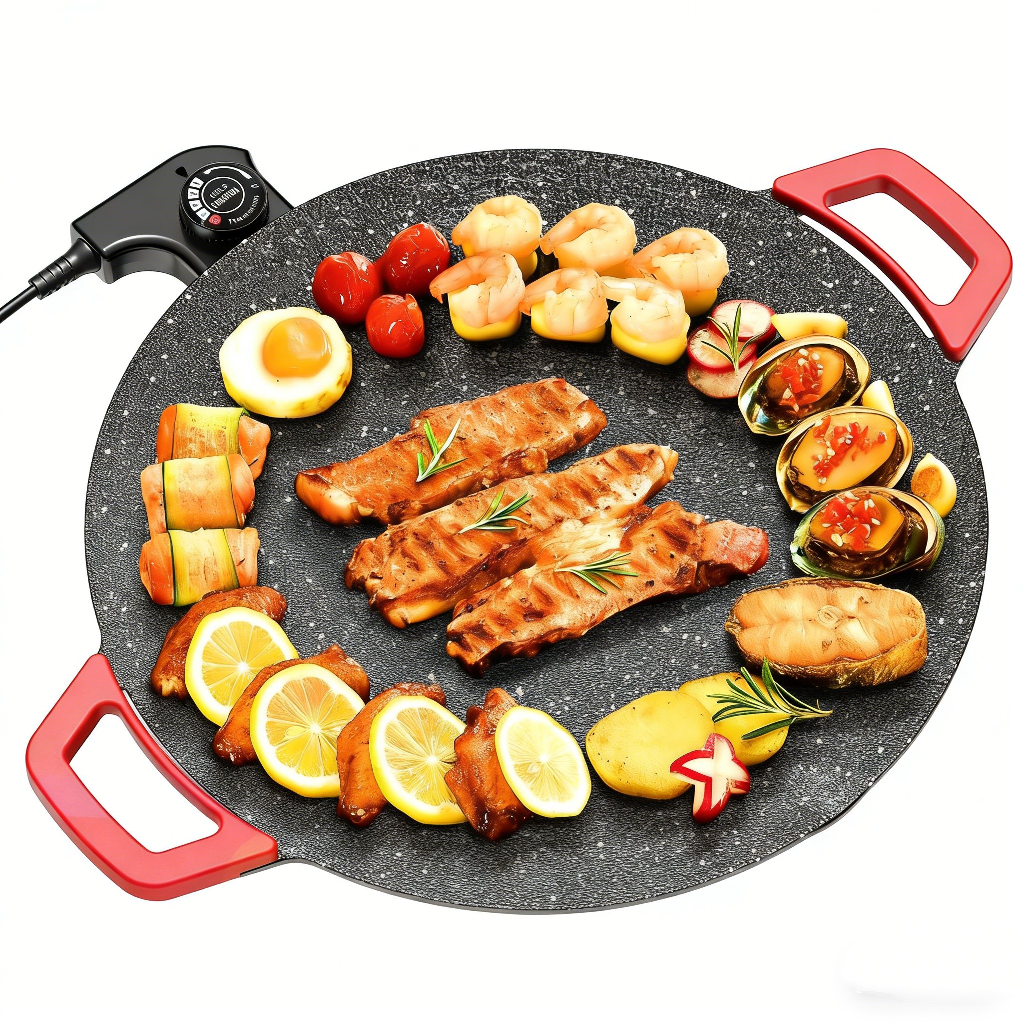 Indoor Smokeless Electric Griddle