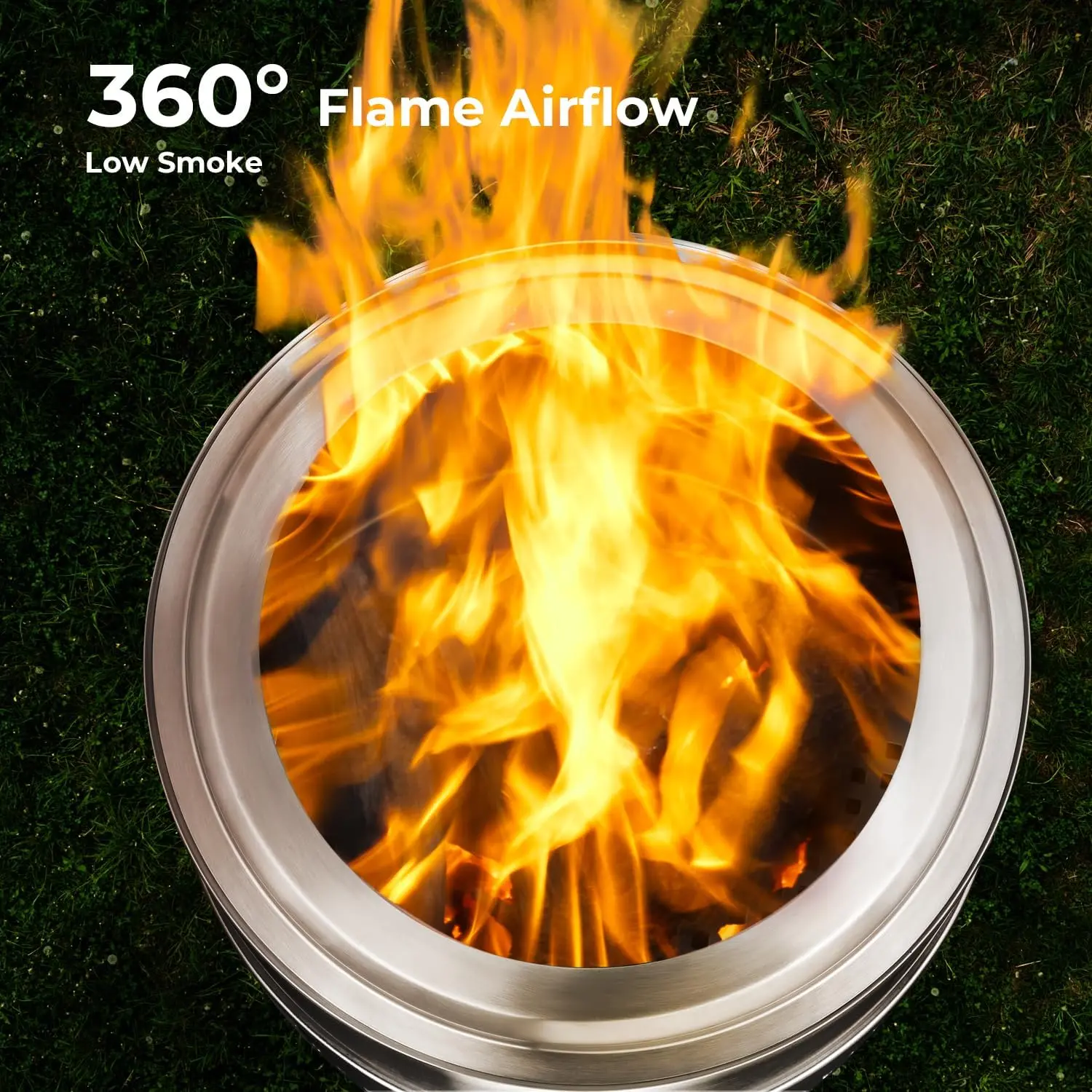 Outdoor Smokeless Fire Pit