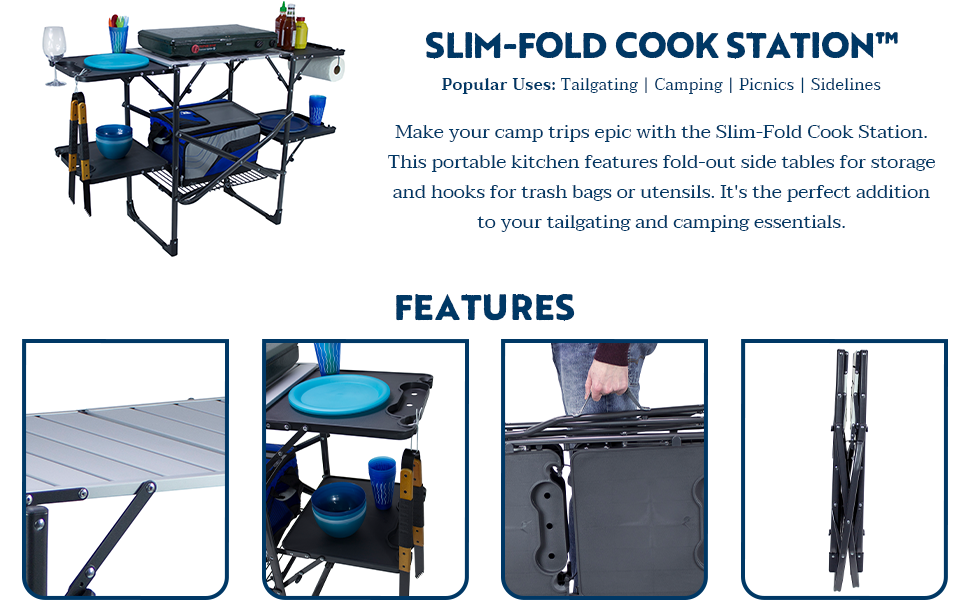 Compact Camp Table Info