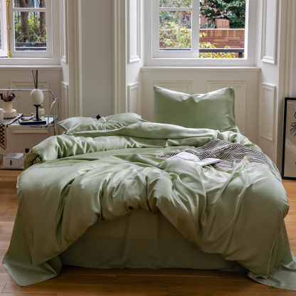 TENCEL™ Lyocell Bedding Set – Botanical Green Collection