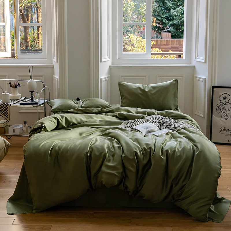 TENCEL™ Lyocell Bedding Set – Botanical Green Collection