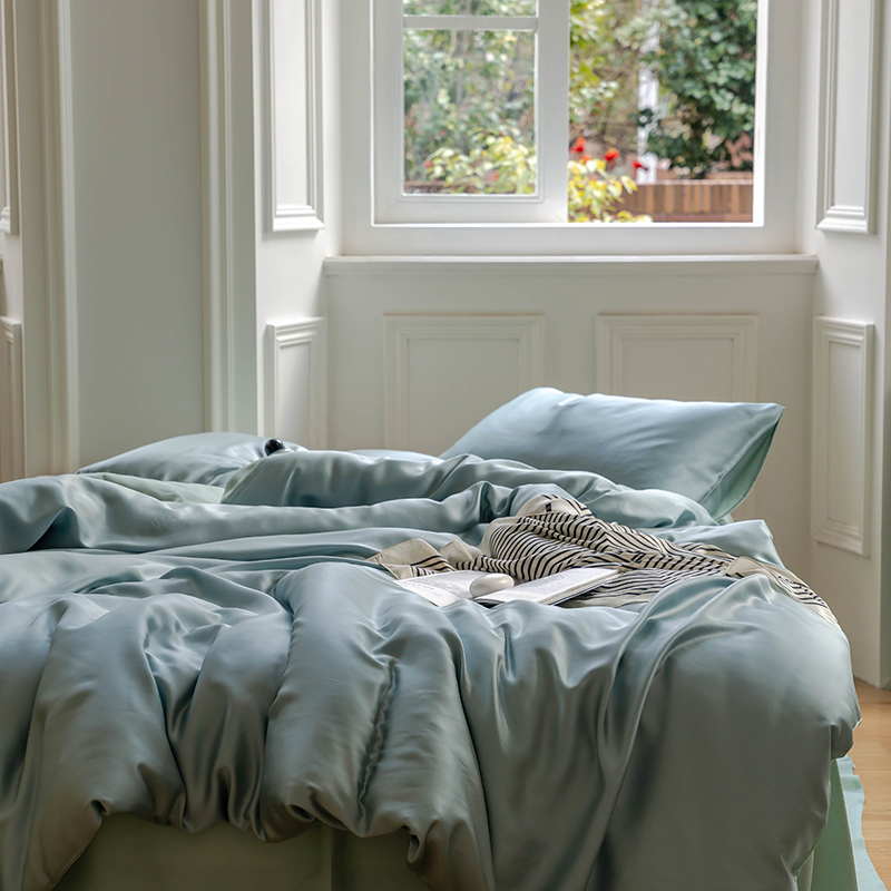 TENCEL™ Lyocell Bedding Set – Sky & Aurora Collection