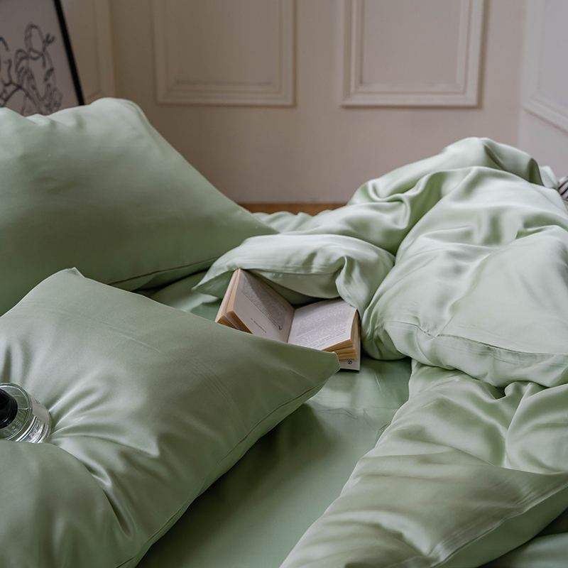TENCEL™ Lyocell Bedding Set – Botanical Green Collection