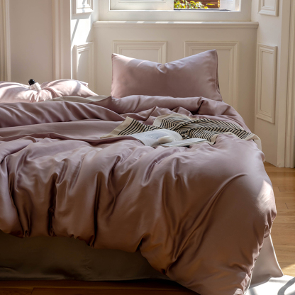 TENCEL™ Lyocell Bedding Set – Berry & Blossom Collection