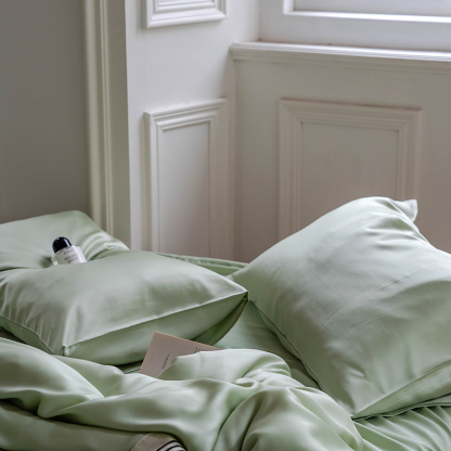 TENCEL™ Lyocell Bedding Set – Botanical Green Collection