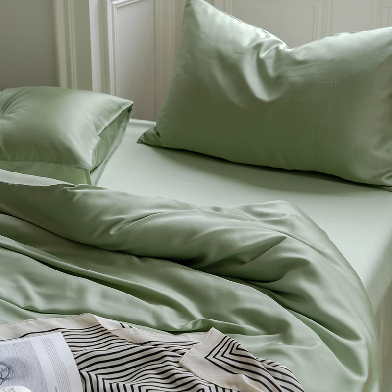 TENCEL™ Lyocell Bedding Set – Botanical Green Collection