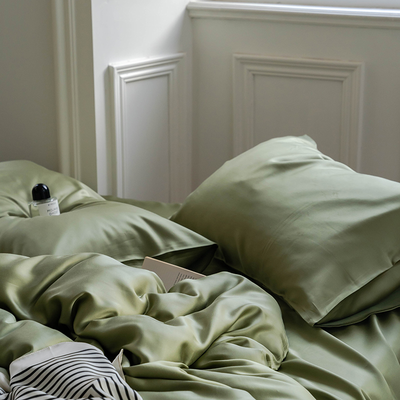 TENCEL™ Lyocell Bedding Set – Botanical Green Collection