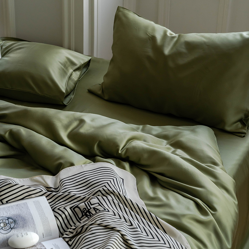 TENCEL™ Lyocell Bedding Set – Botanical Green Collection