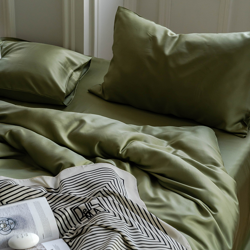 TENCEL™ Lyocell Bedding Set – Botanical Green Collection