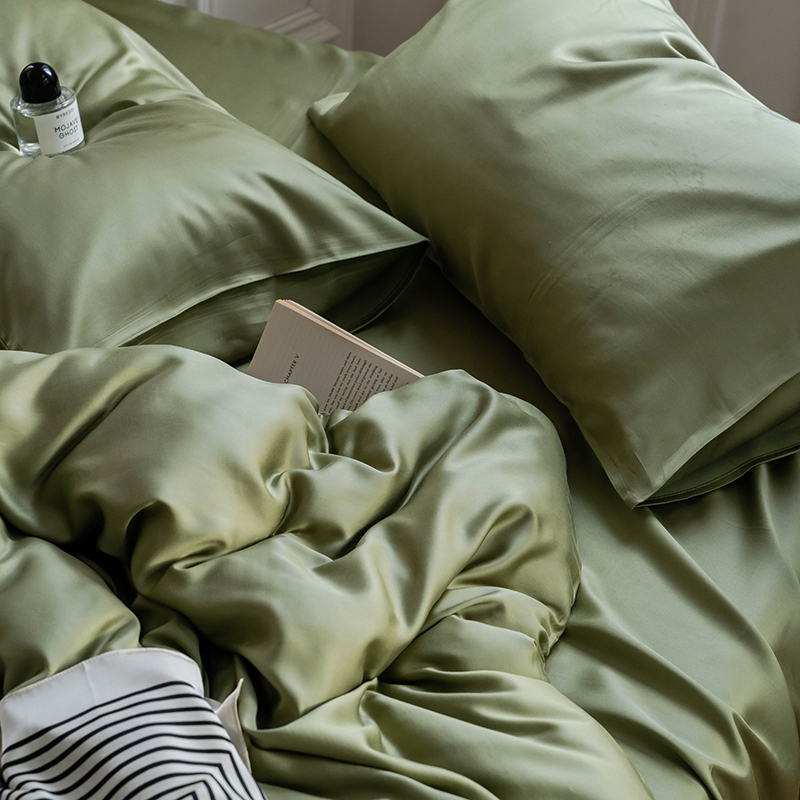 TENCEL™ Lyocell Bedding Set – Botanical Green Collection