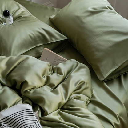 TENCEL™ Lyocell Bedding Set – Botanical Green Collection