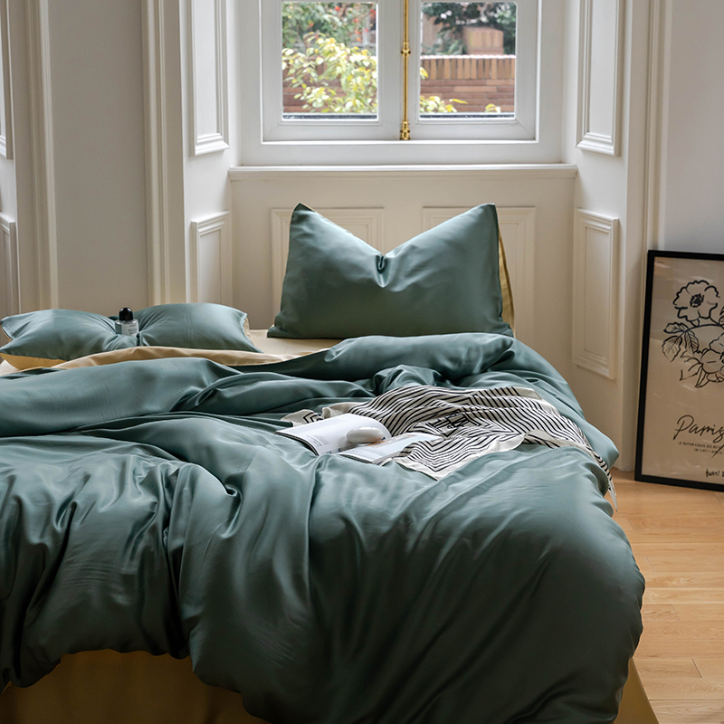 TENCEL™ Lyocell Bedding Set – Sky & Aurora Collection