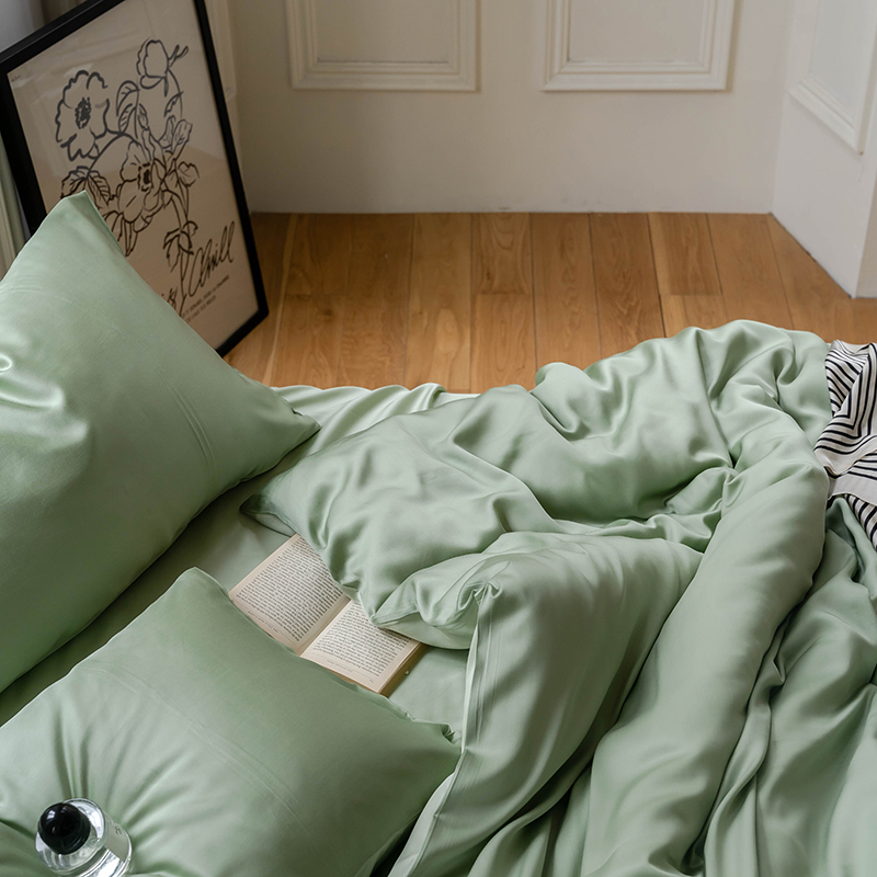 TENCEL™ Lyocell Bedding Set – Botanical Green Collection