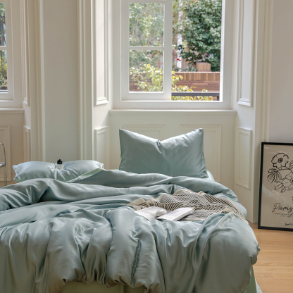 TENCEL™ Lyocell Bedding Set – Sky & Aurora Collection