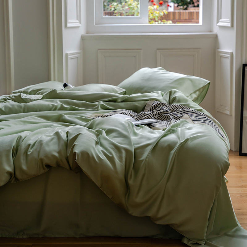 TENCEL™ Lyocell Bedding Set – Botanical Green Collection