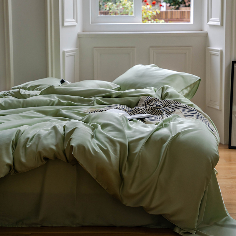 TENCEL™ Lyocell Bedding Set – Botanical Green Collection