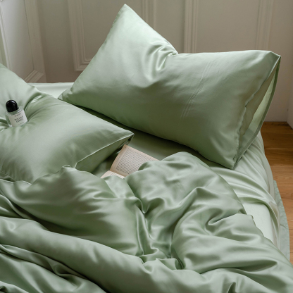 TENCEL™ Lyocell Bedding Set – Botanical Green Collection