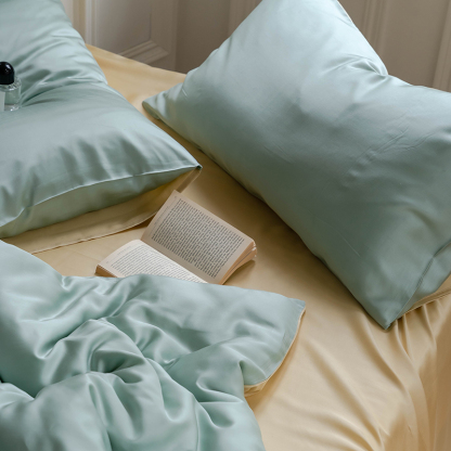 TENCEL™ Lyocell Bedding Set – Botanical Green Collection