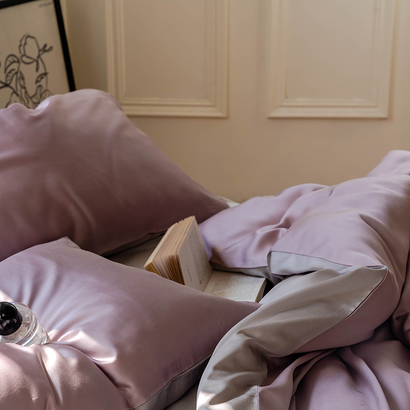 TENCEL™ Lyocell Bedding Set – Berry & Blossom Collection