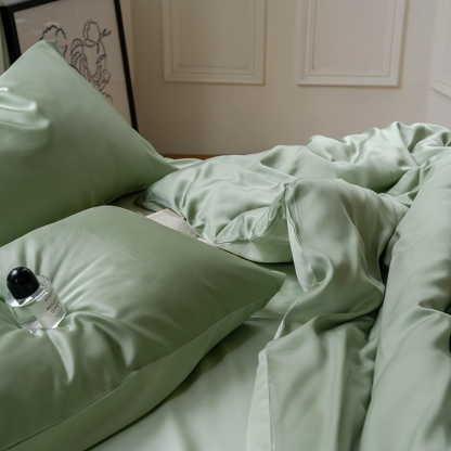 TENCEL™ Lyocell Bedding Set – Botanical Green Collection