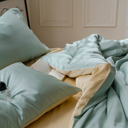 TENCEL™ Lyocell Bedding Set – Botanical Green Collection