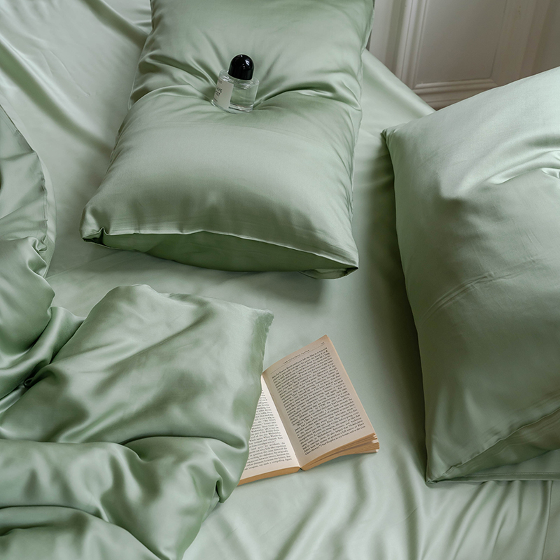 TENCEL™ Lyocell Bedding Set – Botanical Green Collection