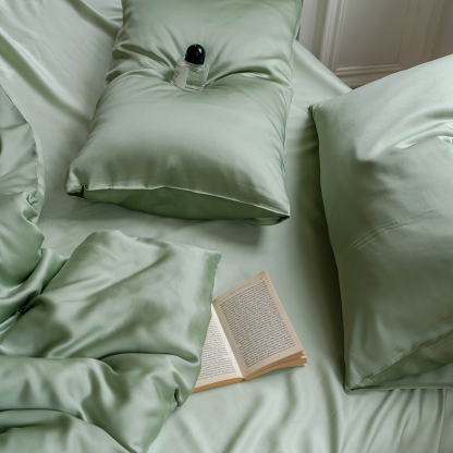 TENCEL™ Lyocell Bedding Set – Botanical Green Collection