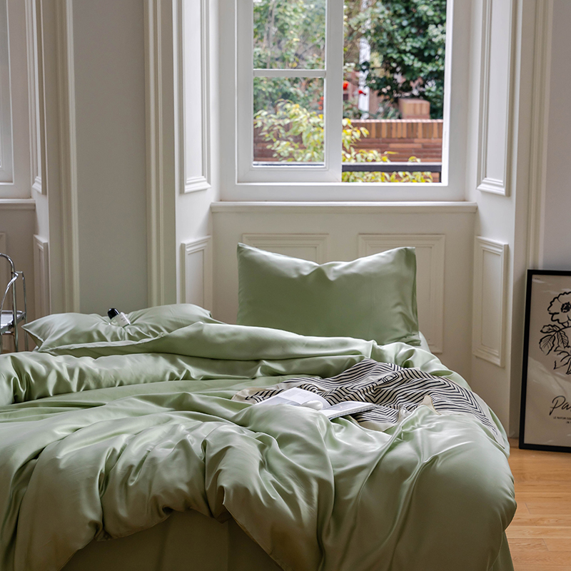 TENCEL™ Lyocell Bedding Set – Botanical Green Collection