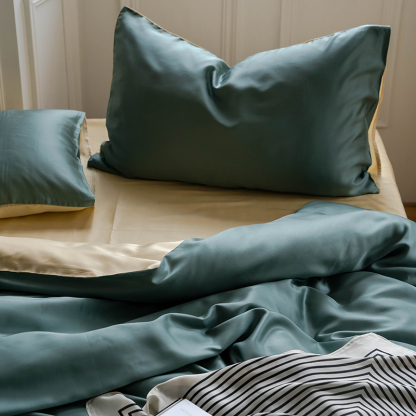 TENCEL™ Lyocell Bedding Set – Sky & Aurora Collection