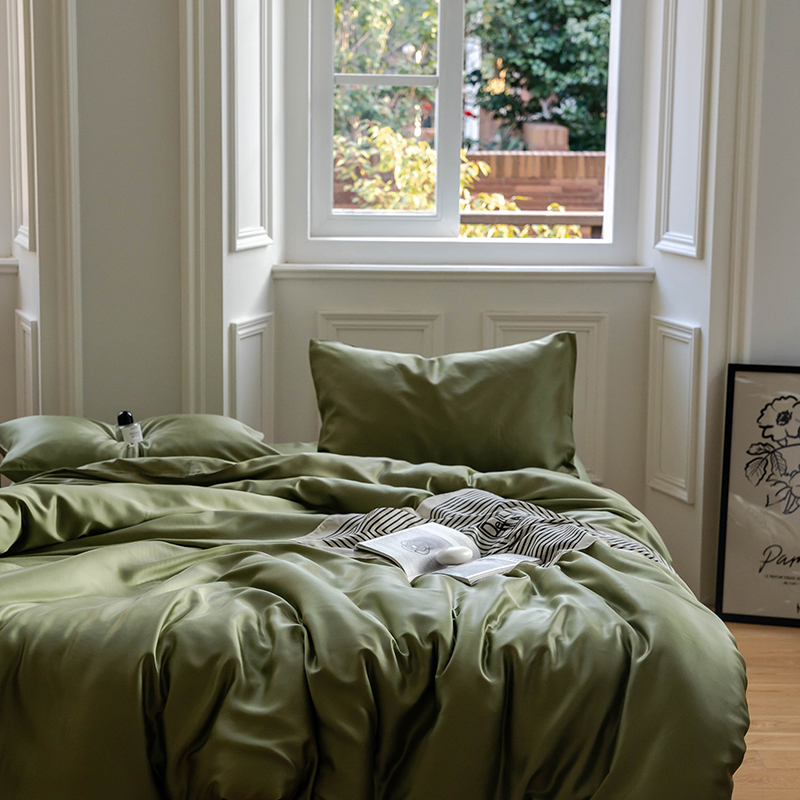 TENCEL™ Lyocell Bedding Set – Botanical Green Collection