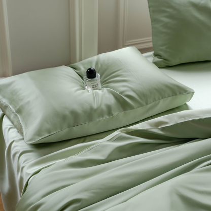 TENCEL™ Lyocell Bedding Set – Botanical Green Collection